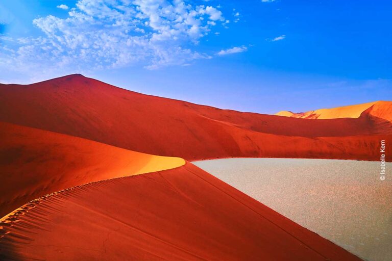 Morgenstimmung über den Dünen, Namibia