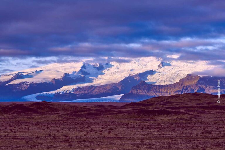 Vatnajoekull im Herbst