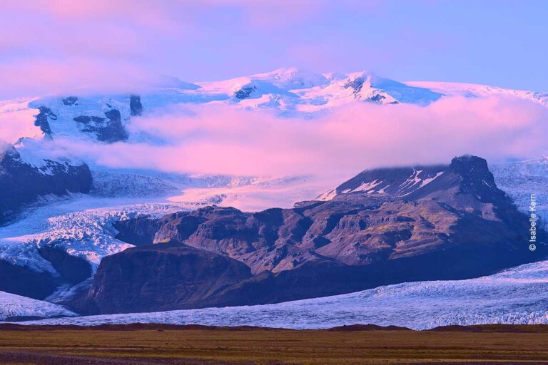 Schneebedeckter Vatnajoekull